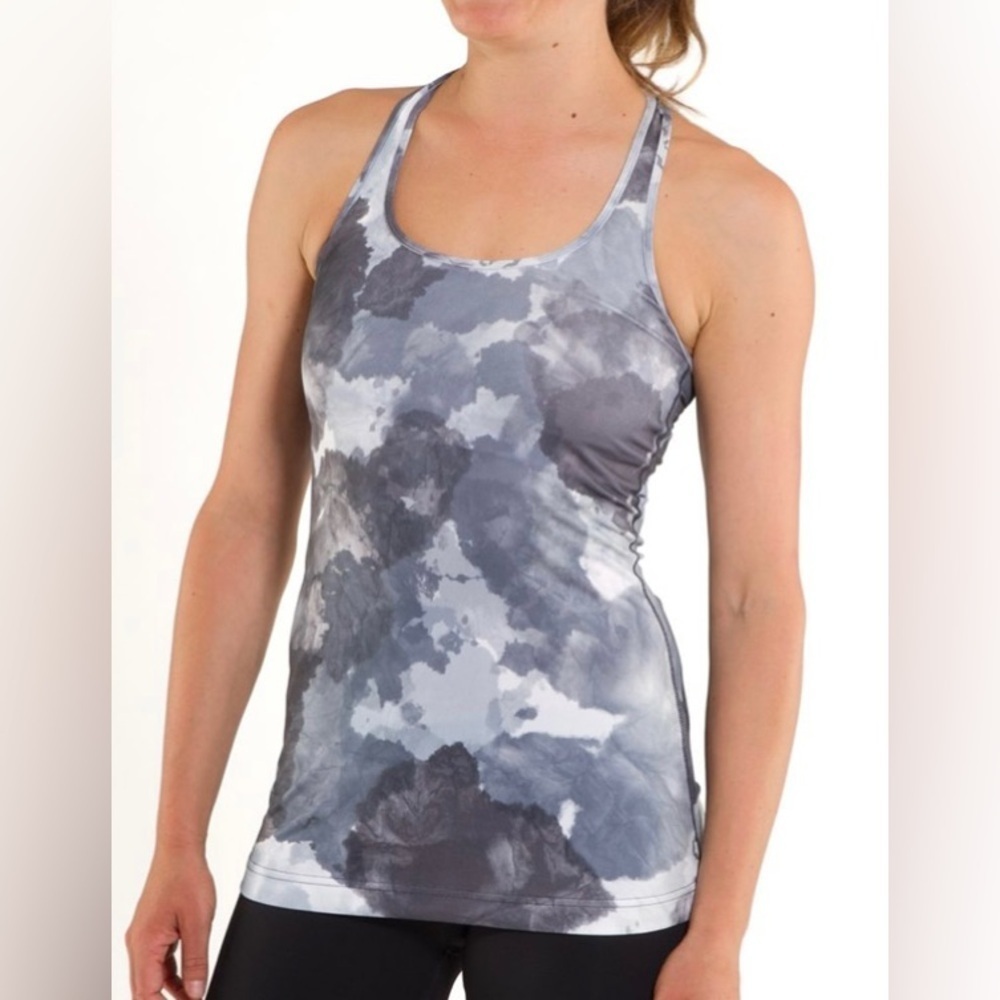 Lululemon Cool Racerback
White Coal Tinted Canvas Super